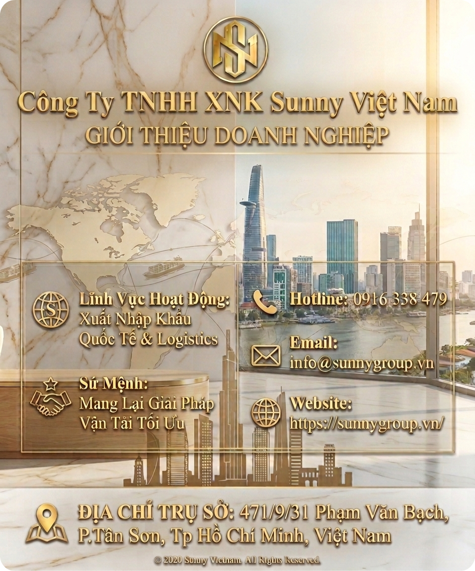 Công Ty TNHH XNK Sunny Việt Nam 3